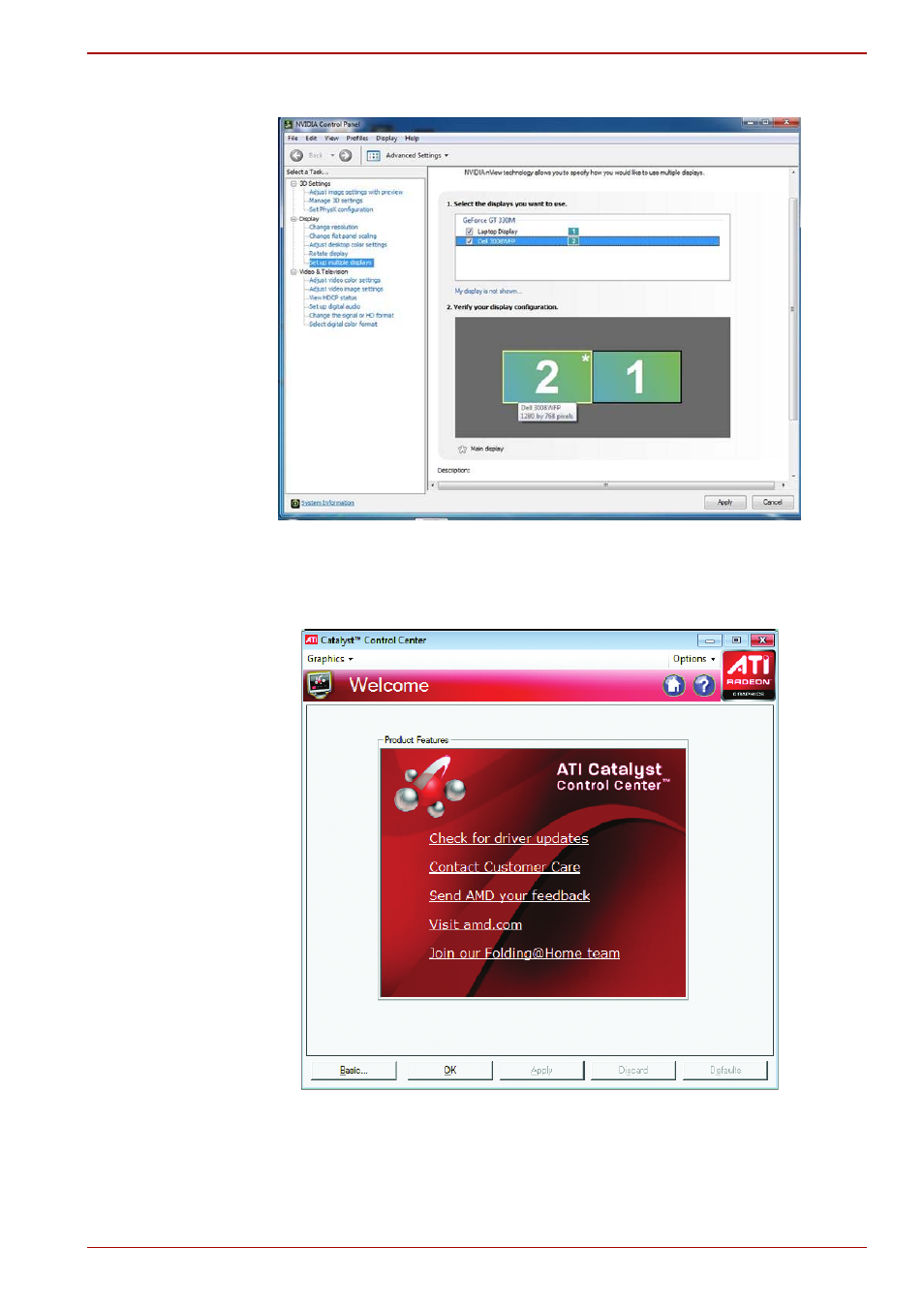 For ati | Toshiba SATELLITE A660D User Manual | Page 97 / 234