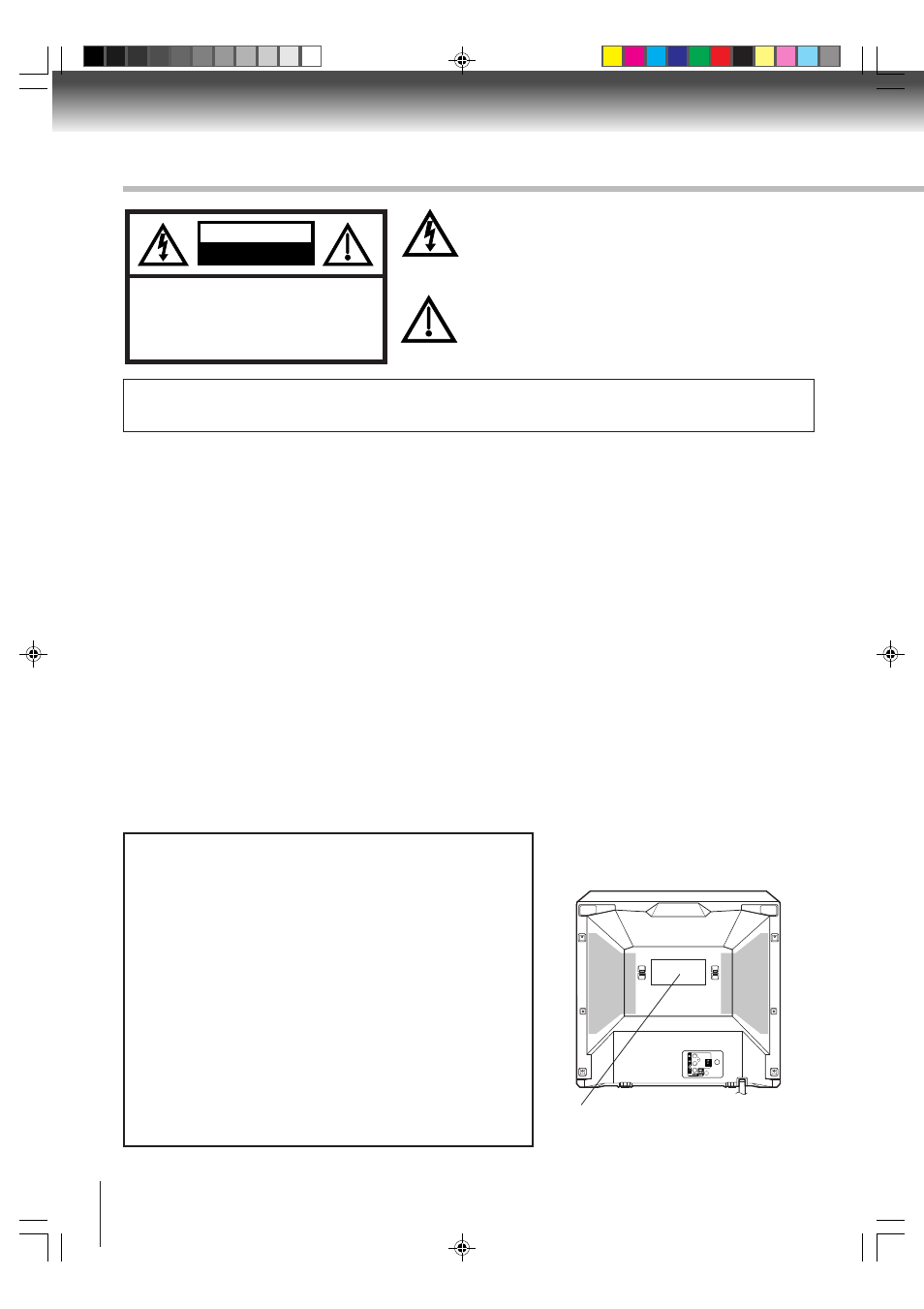 Important safeguards, Warning | Toshiba MD20FP1 User Manual | Page 2 / 52