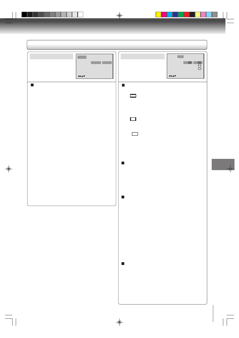 Setting details, Language picture | Toshiba MD20FP1 User Manual | Page 41 / 52