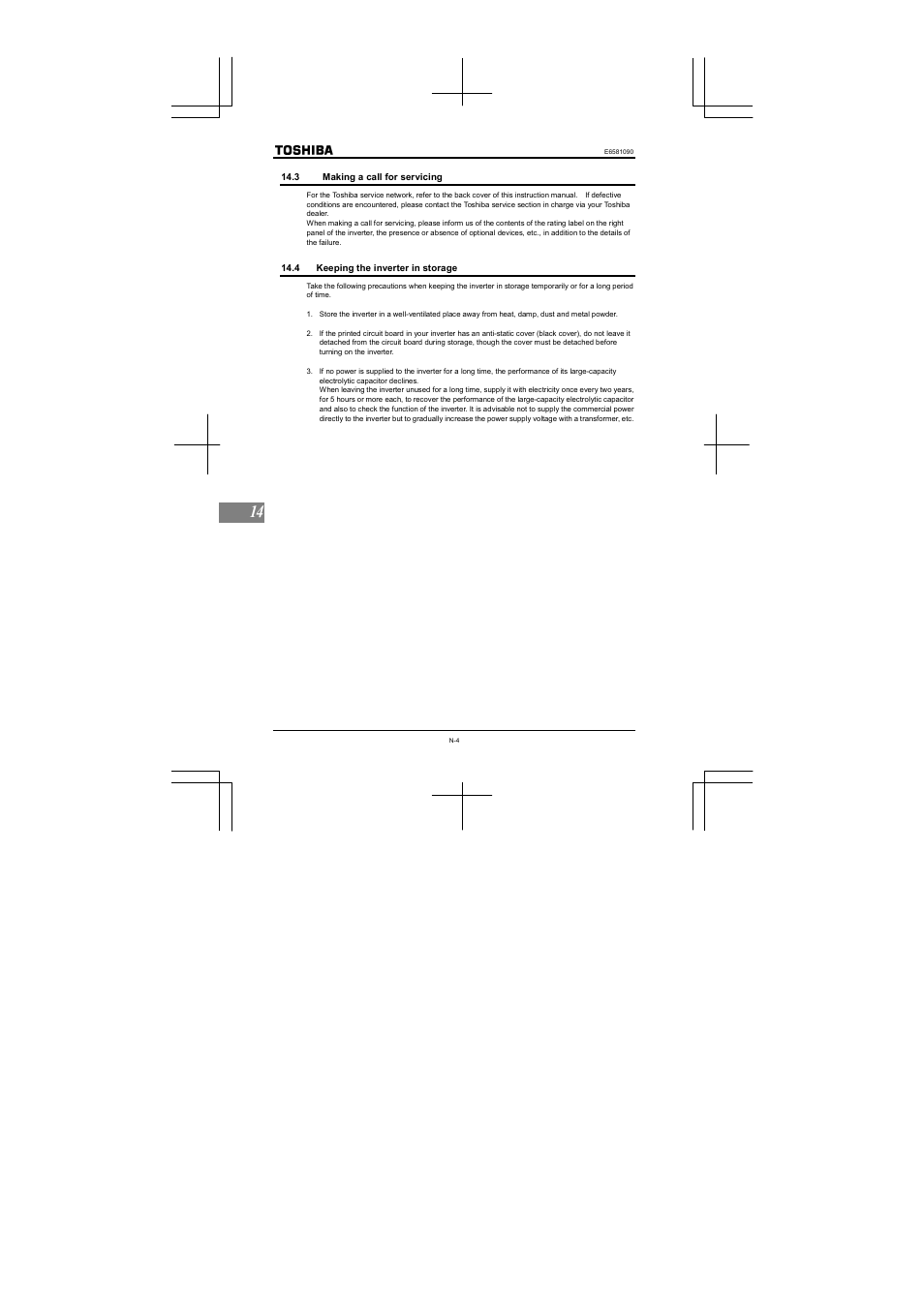 Toshiba VF-nC1 User Manual | Page 140 / 143