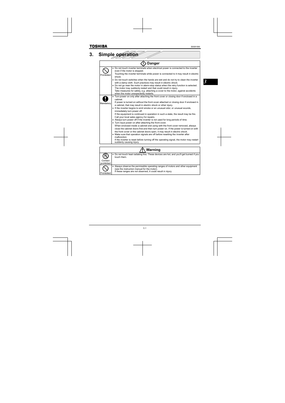 Simple operation | Toshiba VF-nC1 User Manual | Page 37 / 143