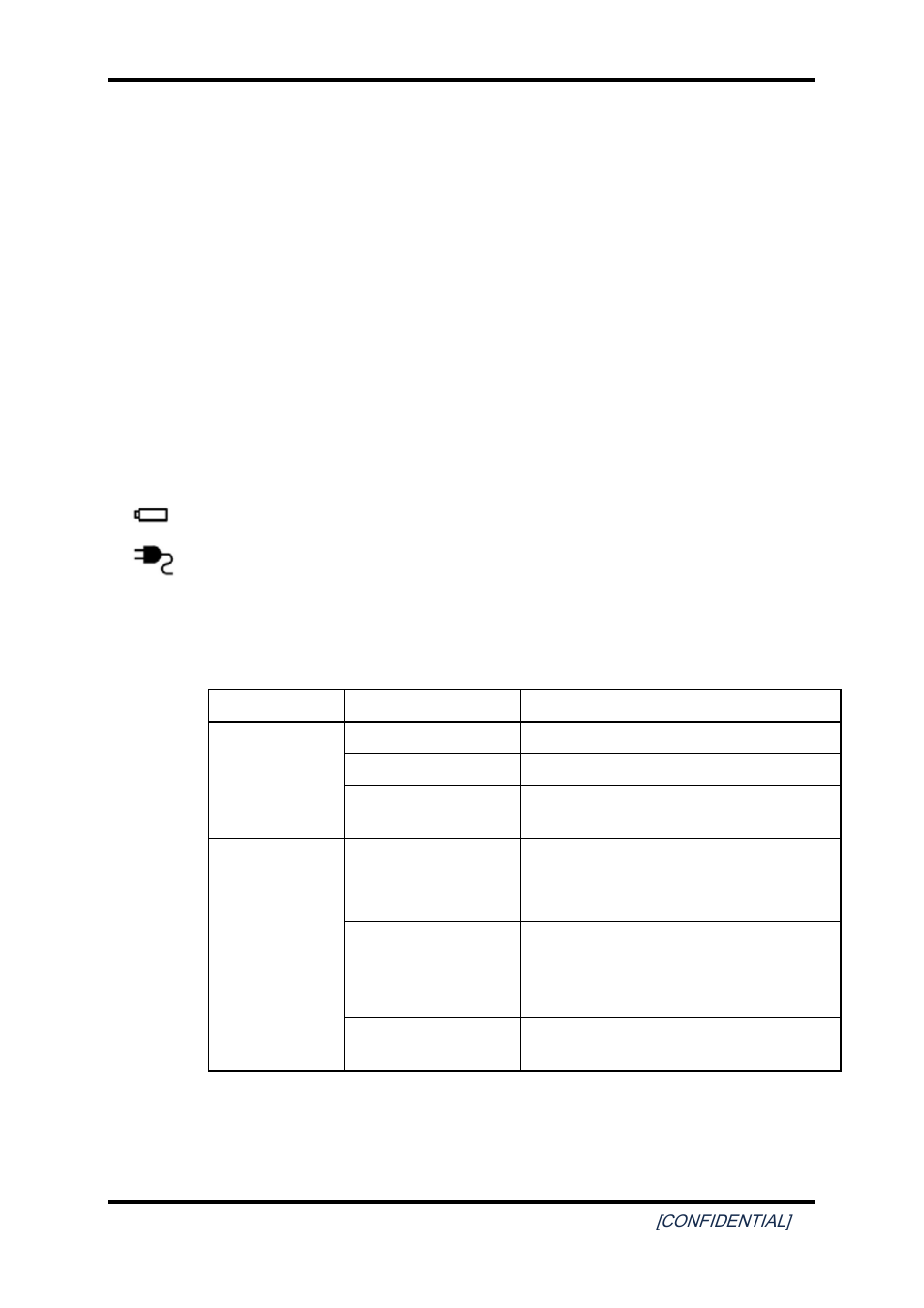 Table 2-1, Battery led | Toshiba SATELLITE A200 User Manual | Page 40 / 186