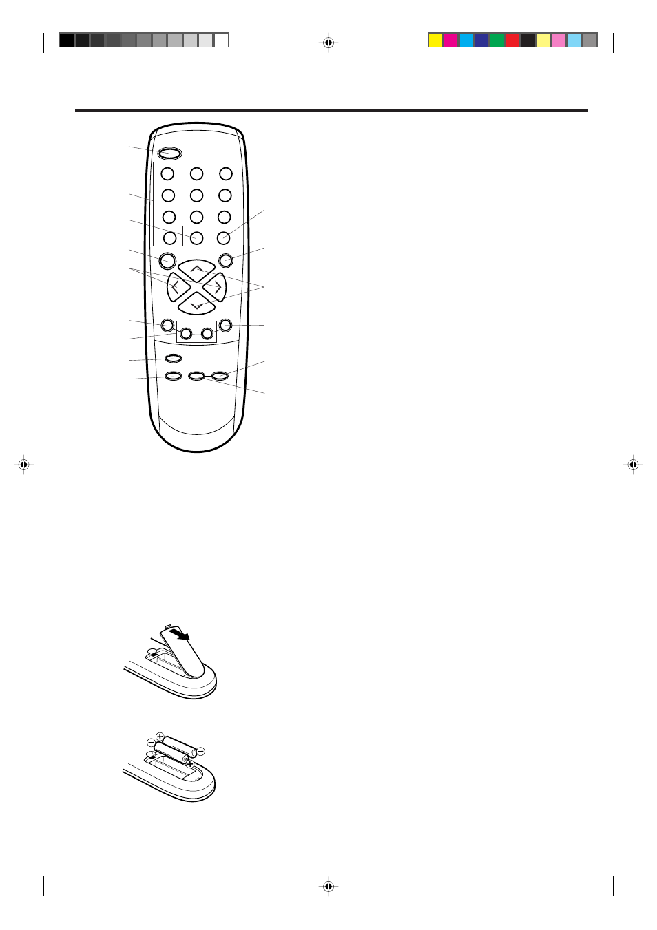 Remote control, How to install batteries | Toshiba 13A23W User Manual | Page 6 / 17