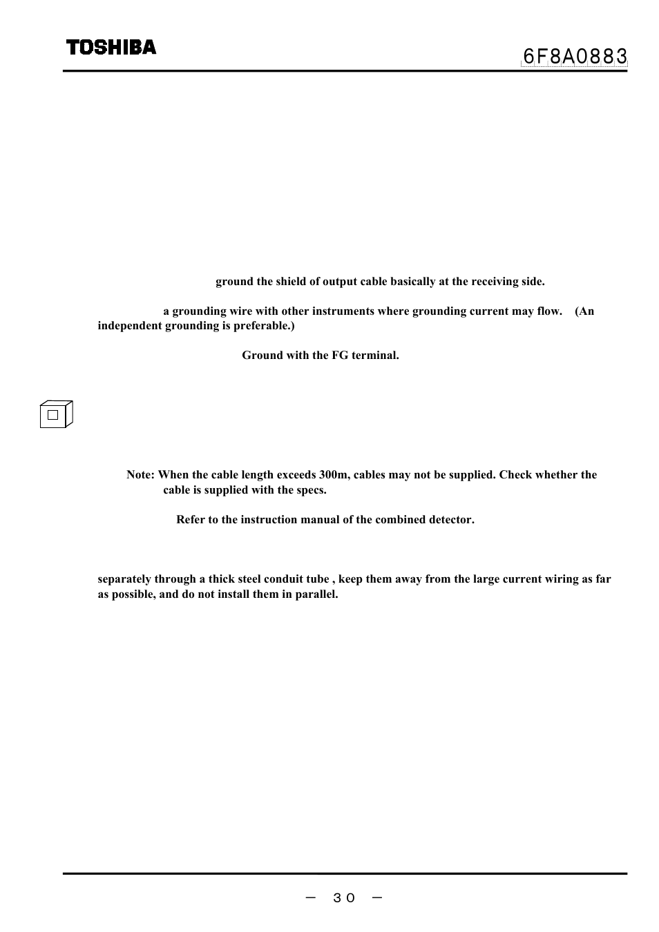 2 external device connections and grounding | Toshiba GF632 User Manual | Page 31 / 56