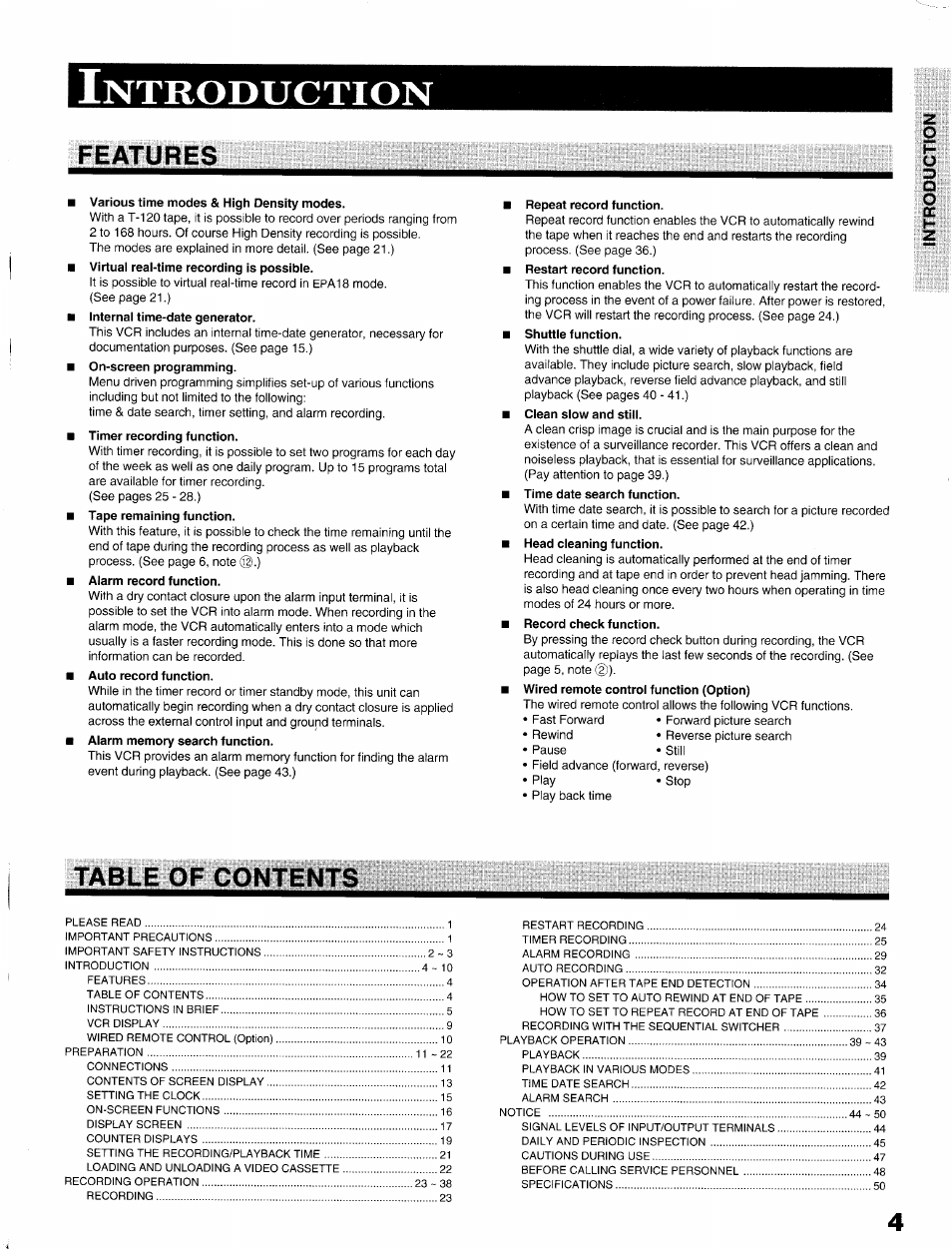 Toshiba KV-9096A User Manual | Page 5 / 52