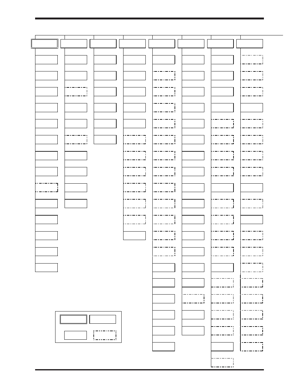 Toshiba, Parameter tree | Toshiba Adjustable Speed Drive H3 User Manual | Page 68 / 122