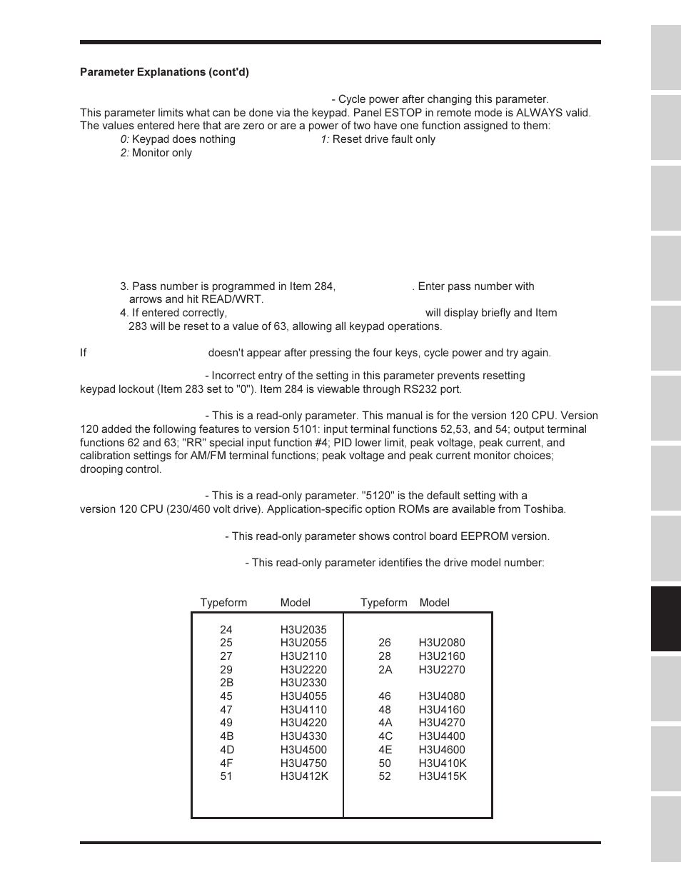 Toshiba | Toshiba Adjustable Speed Drive H3 User Manual | Page 95 / 122