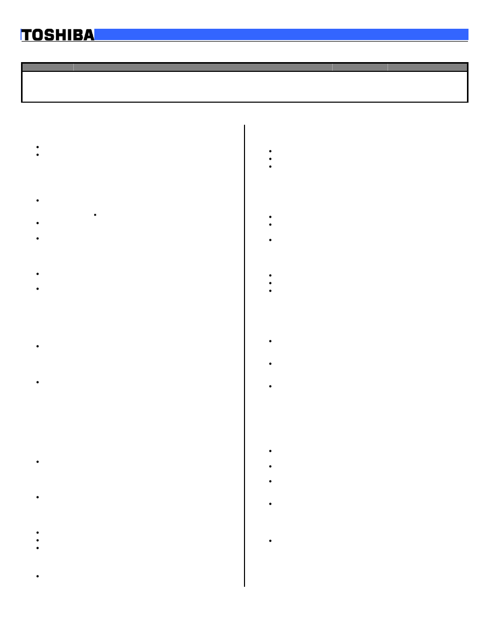 Toshiba Tecra A6-EZ6312 User Manual | 8 pages