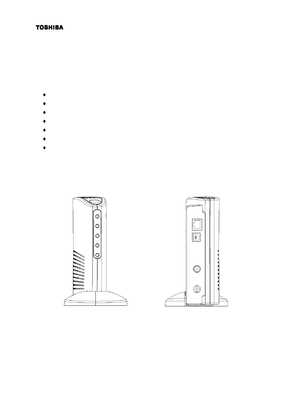 Getting started | Toshiba DAZ8820F PCX2000 User Manual | Page 10 / 22