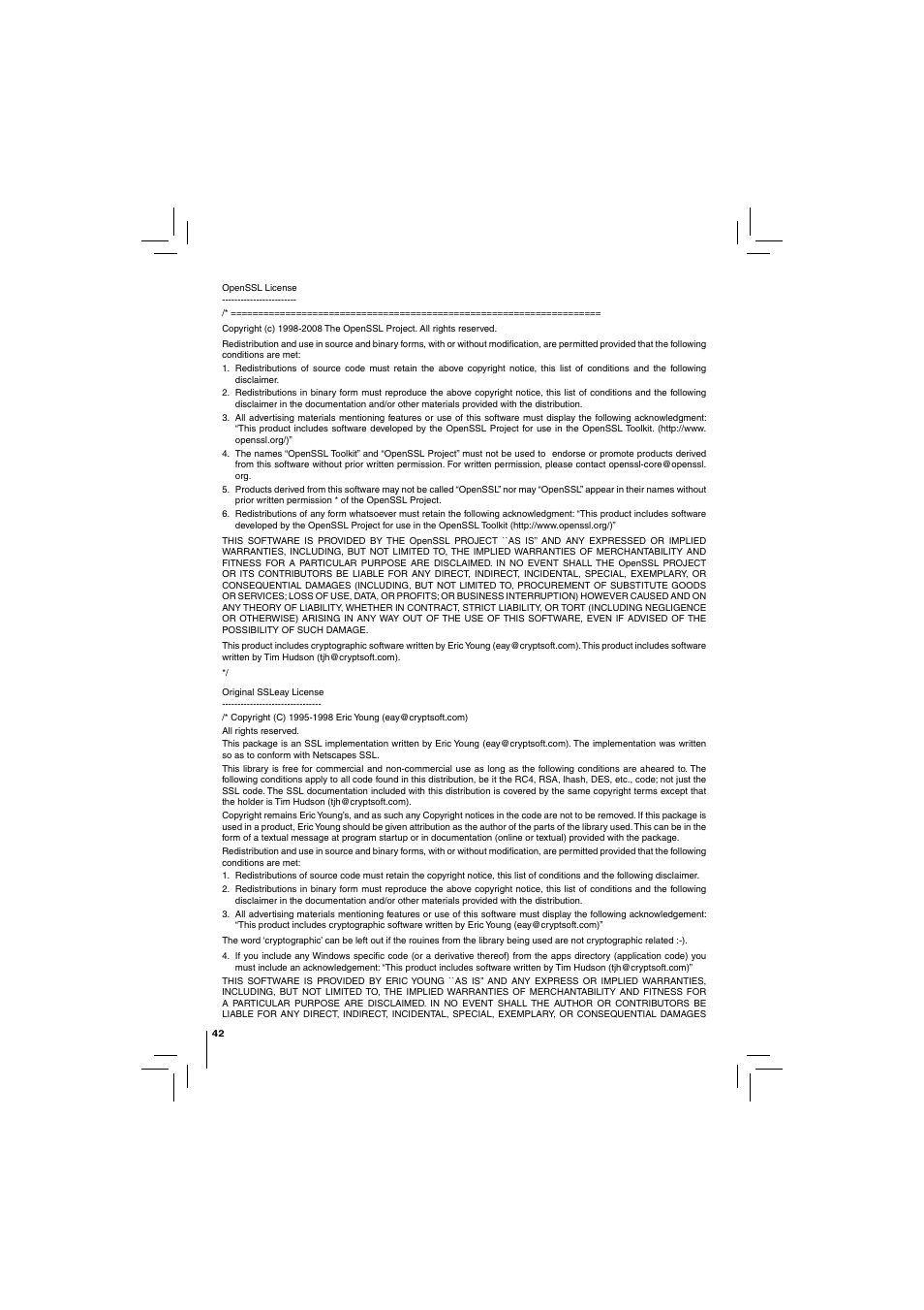 Toshiba BDX2150KU User Manual | Page 42 / 52