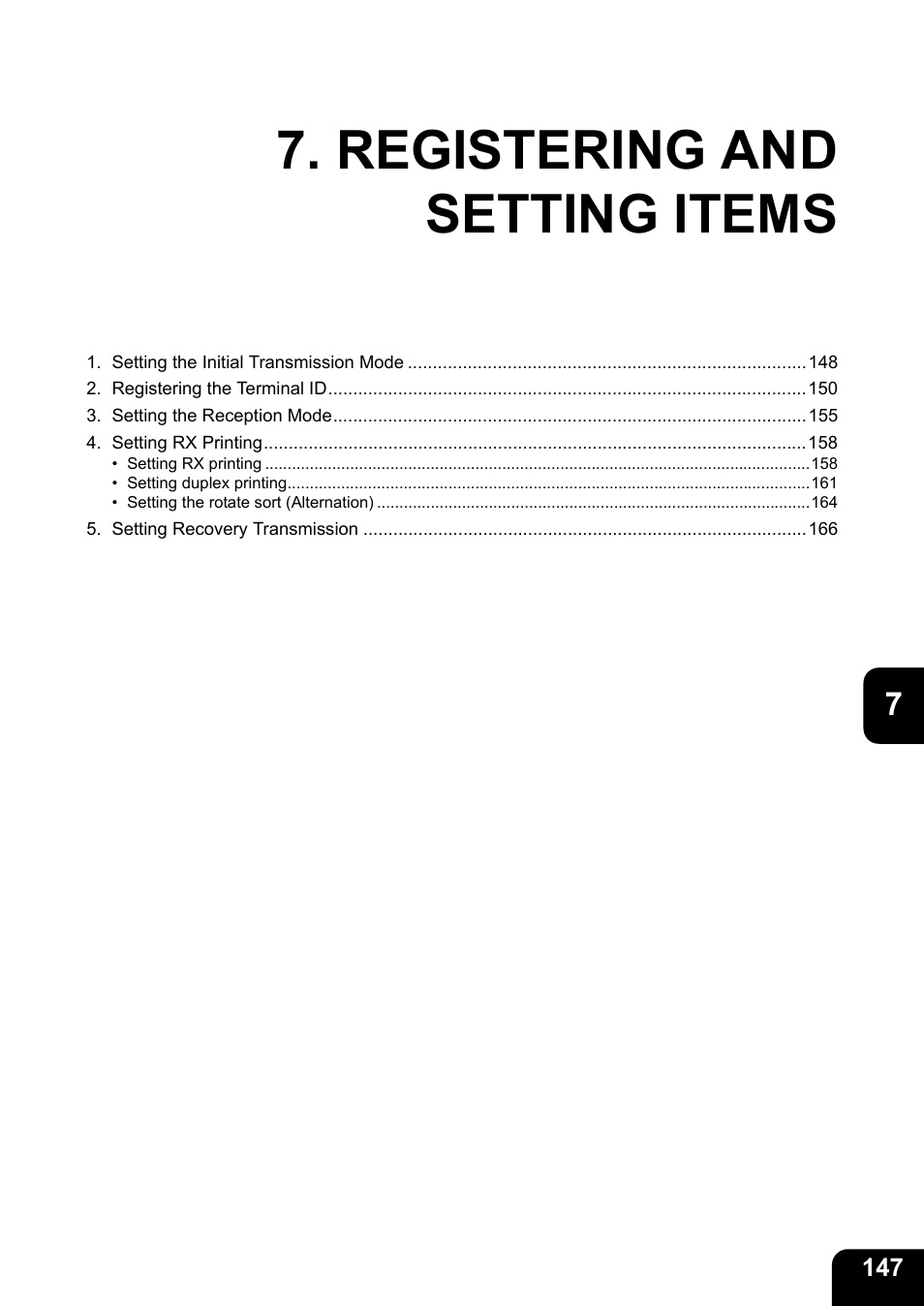 Registering and setting items | Toshiba GD-1170 User Manual | Page 149 / 182