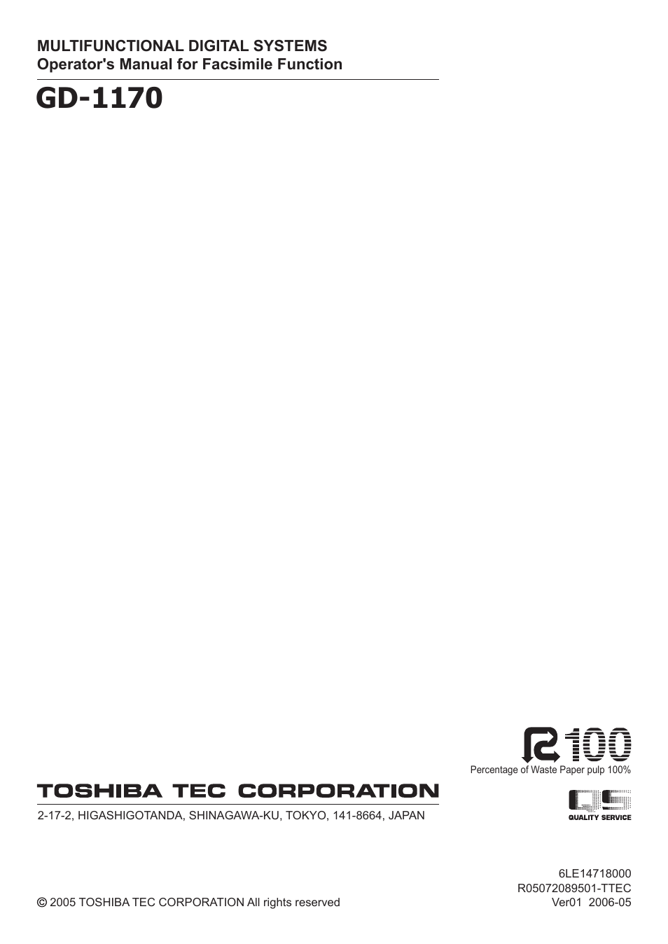 Gd-1170 | Toshiba GD-1170 User Manual | Page 182 / 182