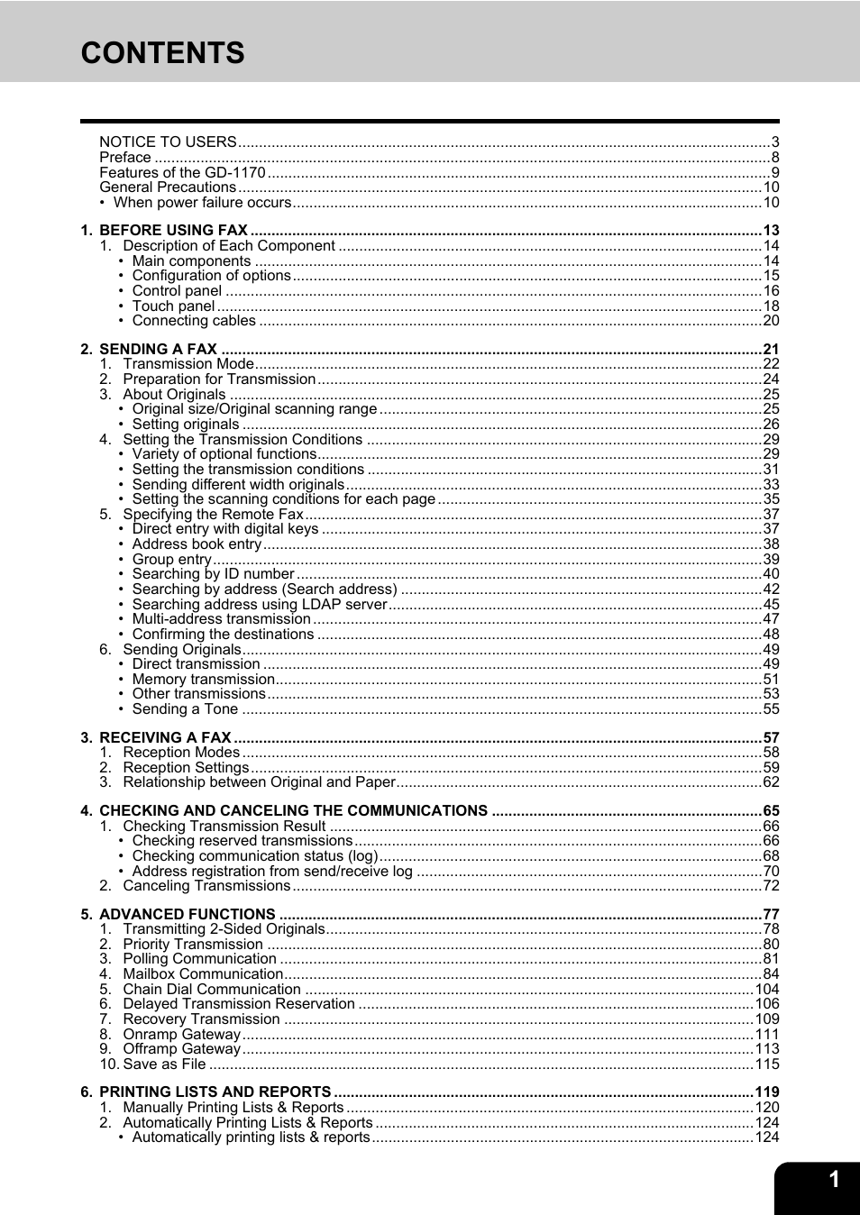 Toshiba GD-1170 User Manual | Page 3 / 182