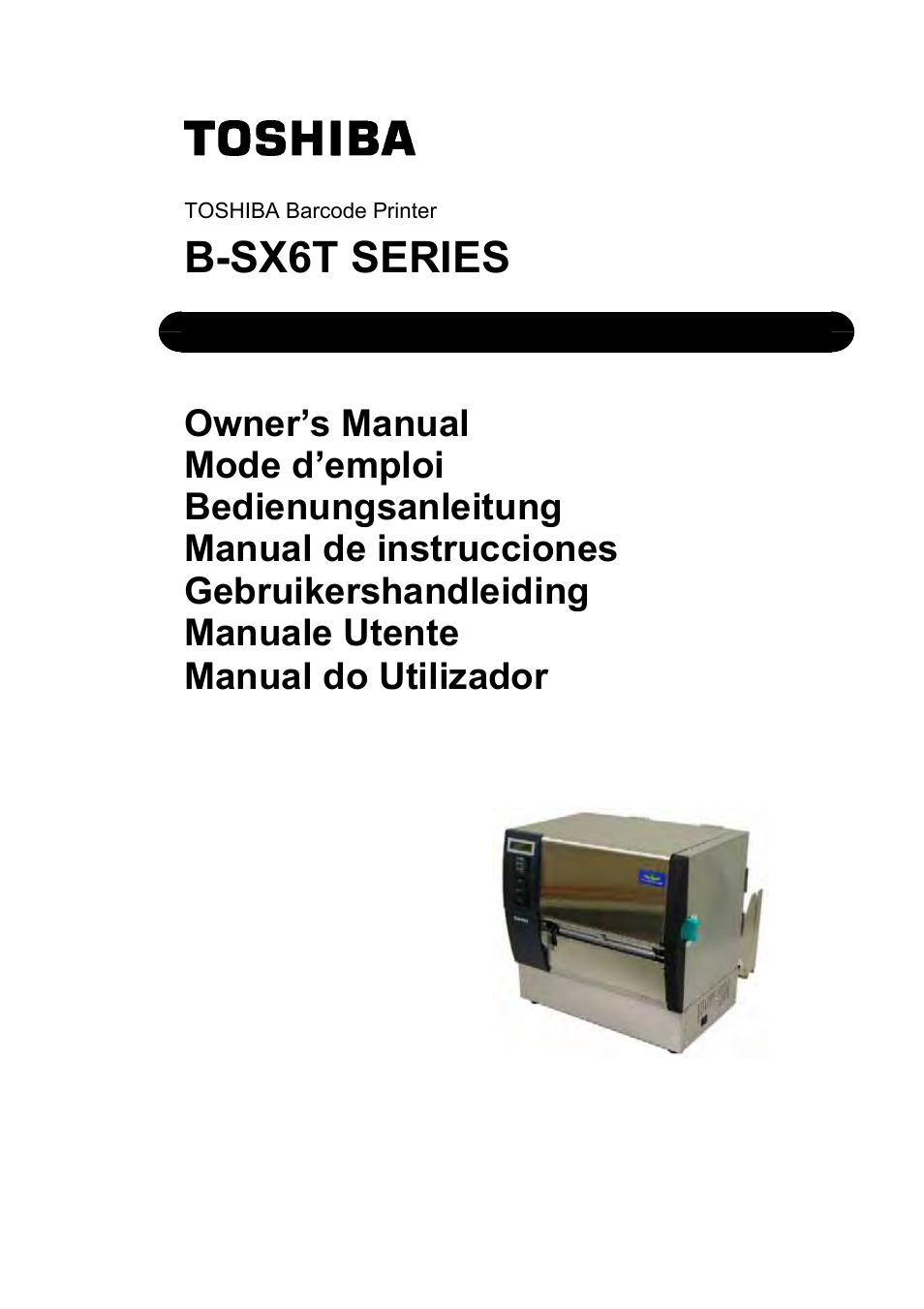 Toshiba B-SX6T Series User Manual | 139 pages