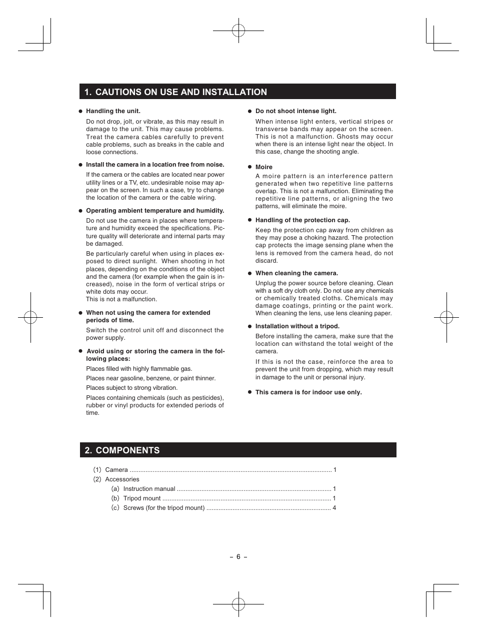 Toshiba IK-HR1S User Manual | Page 6 / 28