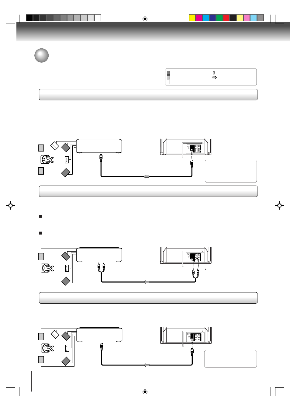 Connecting to optional equipment (continued) | Toshiba MW24FP1 User Manual | Page 16 / 68