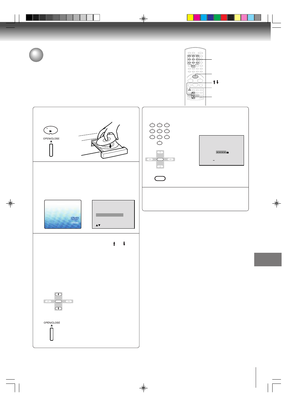 Temporary disabling of rating level by dvd disc | Toshiba MW24FP1 User Manual | Page 59 / 68