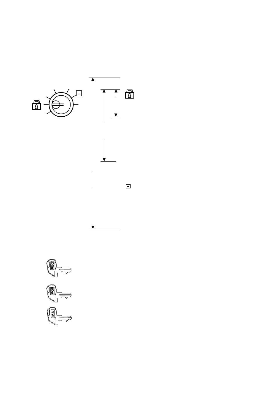 Mode lock and mode selector keys, Mode lock, Mode selector keys | Toshiba EO1-11099 User Manual | Page 10 / 206