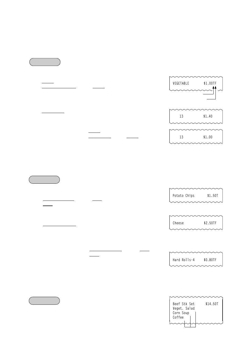 Department entry, Plu entry, Set menu entry | Toshiba EO1-11099 User Manual | Page 38 / 206