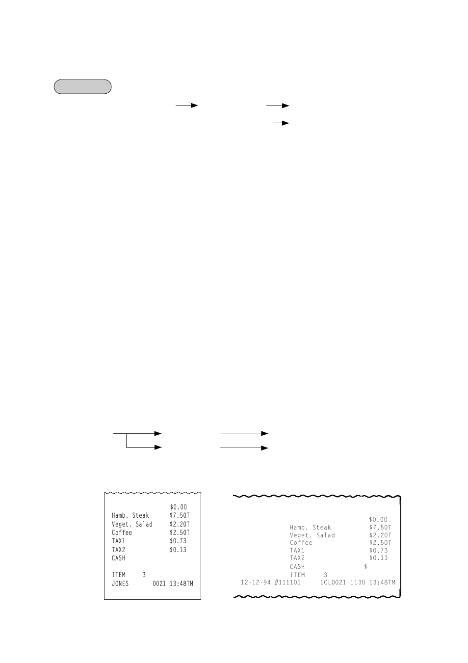 Order entry, previous balance entry | Toshiba EO1-11099 User Manual | Page 45 / 206