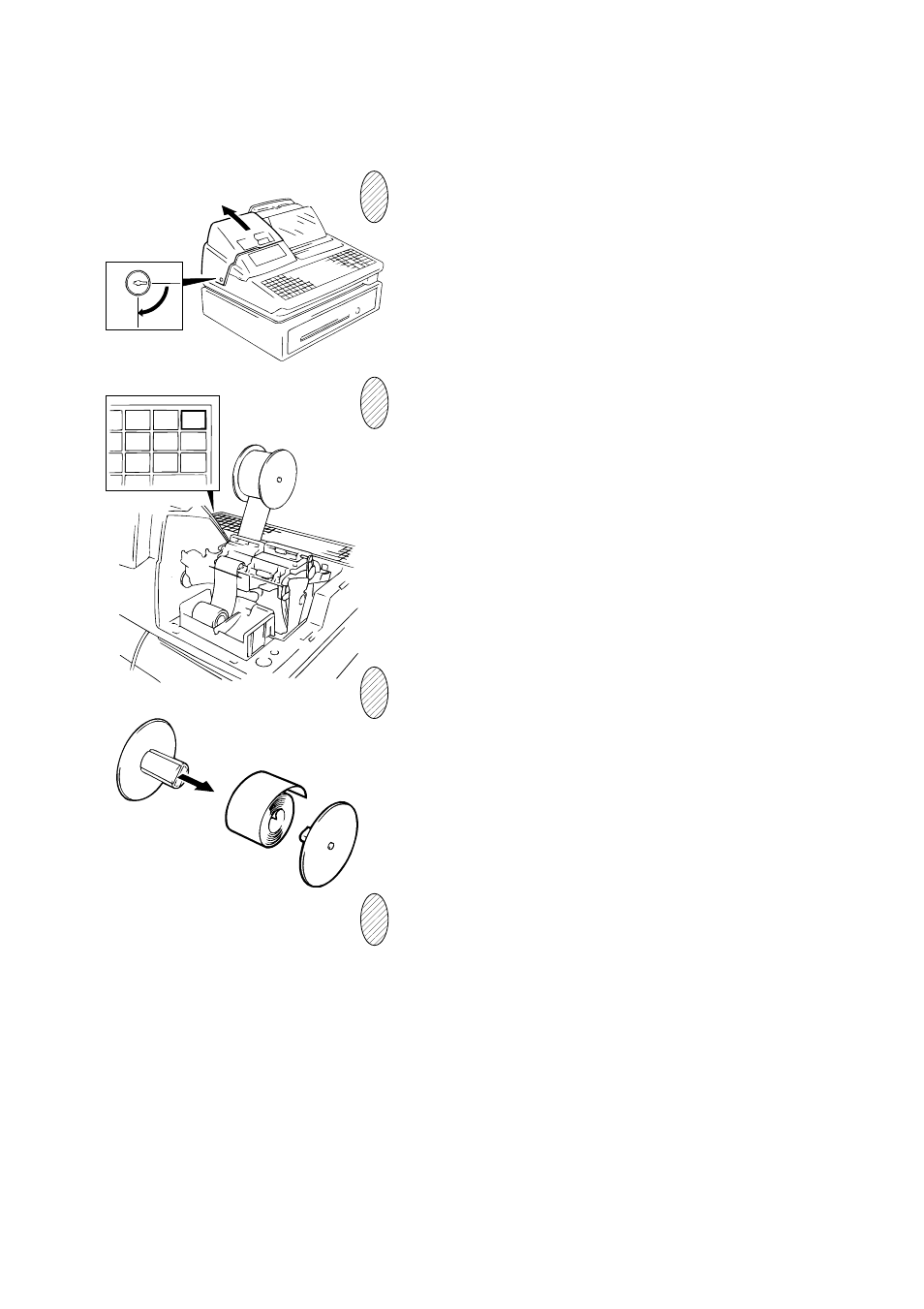Replacing the journal roll | Toshiba EO1-11099 User Manual | Page 73 / 206