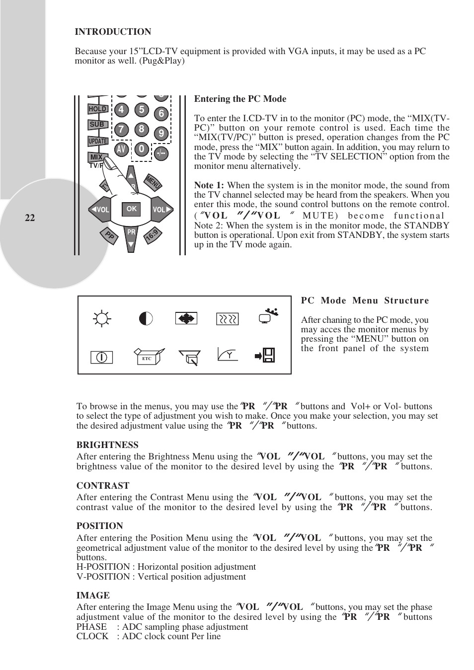 Toshiba 15VL33 User Manual | Page 23 / 27