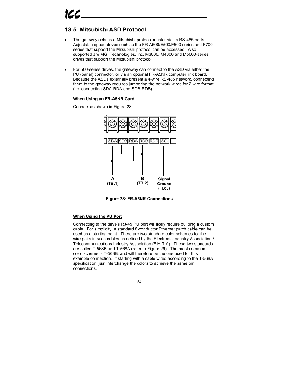 5 mitsubishi asd protocol | Toshiba XLTR-200 User Manual | Page 55 / 99