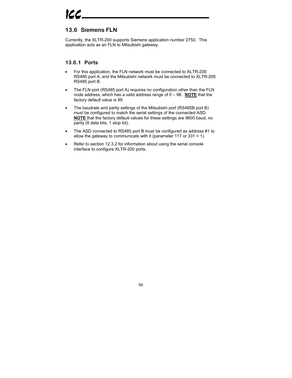 6 siemens fln | Toshiba XLTR-200 User Manual | Page 59 / 99