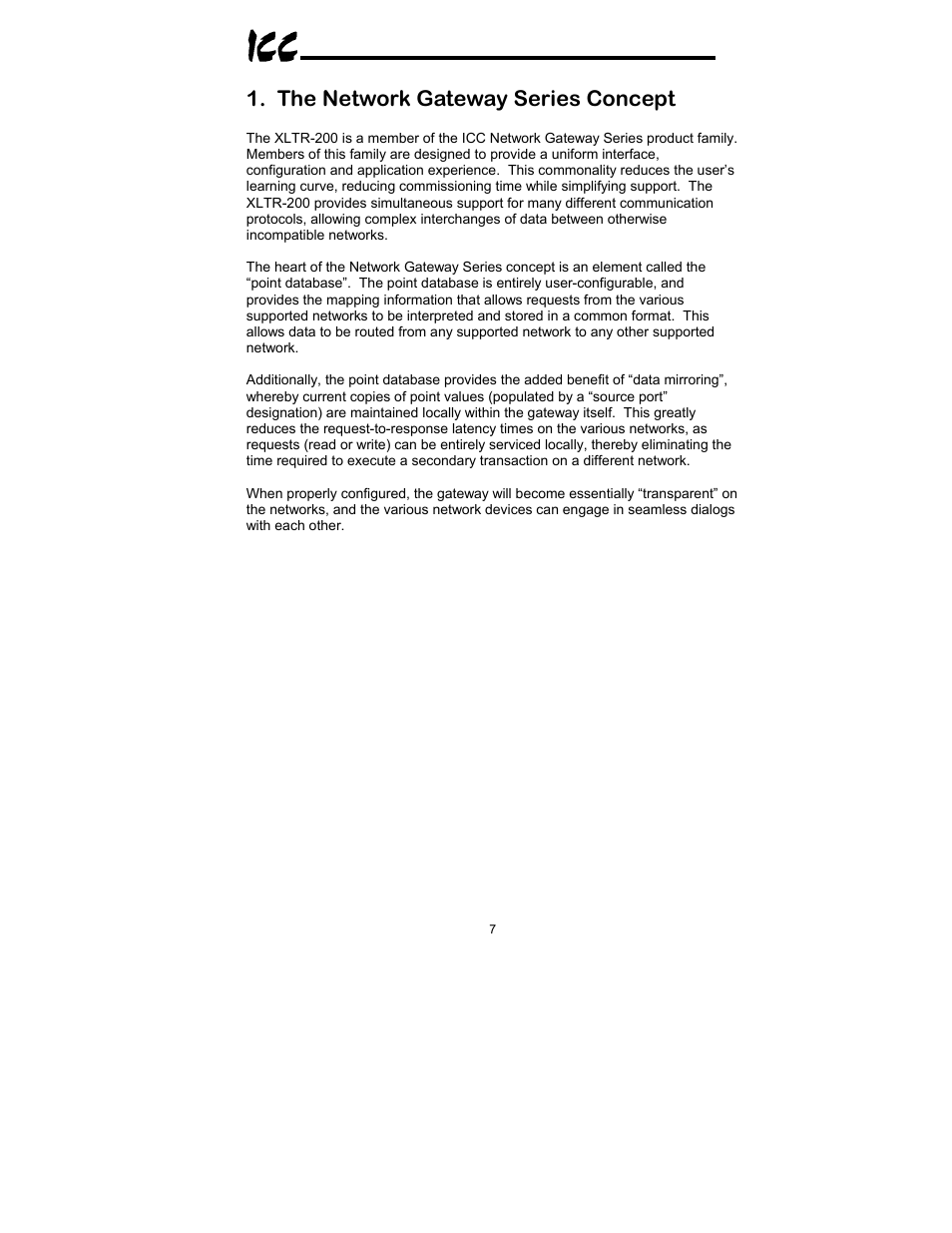 The network gateway series concept | Toshiba XLTR-200 User Manual | Page 8 / 99