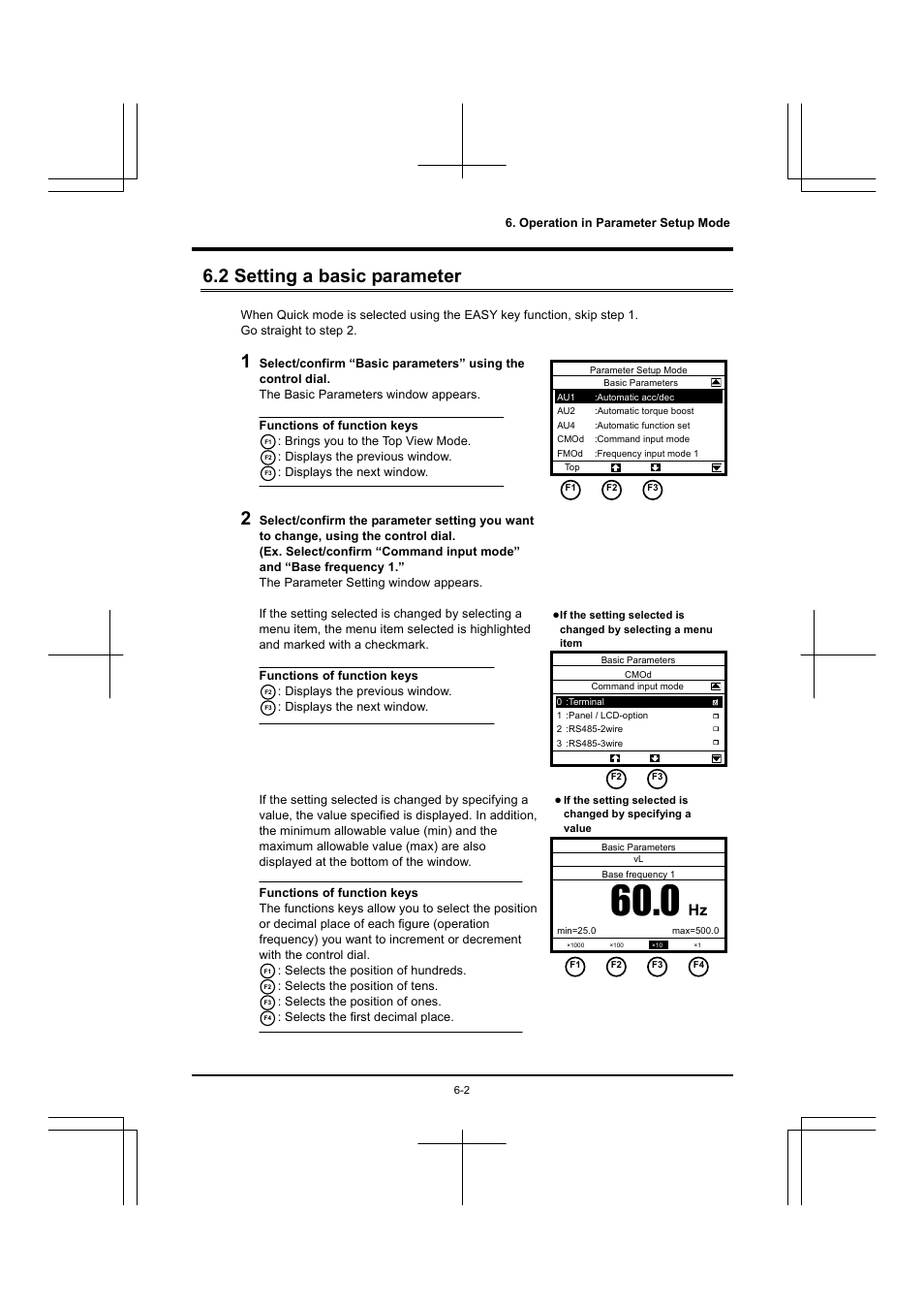 2 setting a basic parameter | Toshiba RKP004Z User Manual | Page 23 / 36