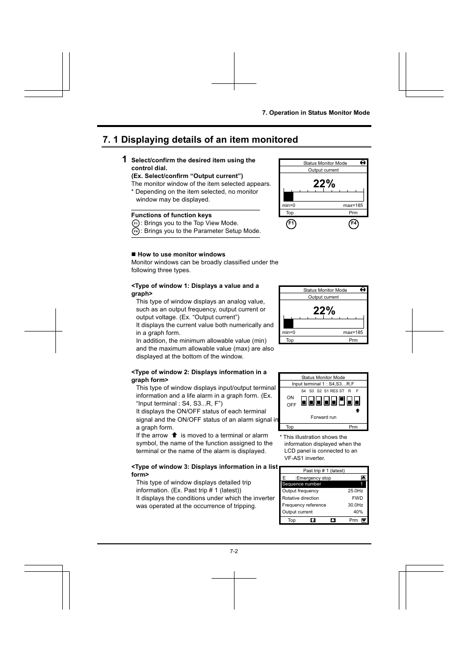 1 displaying details of an item monitored | Toshiba RKP004Z User Manual | Page 27 / 36