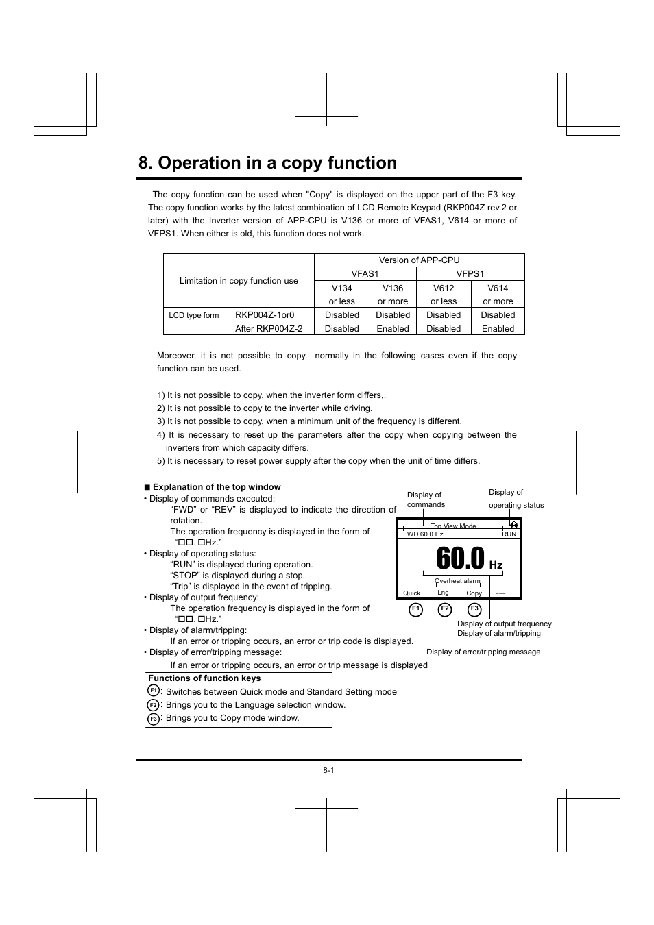 Operation in a copy function | Toshiba RKP004Z User Manual | Page 28 / 36