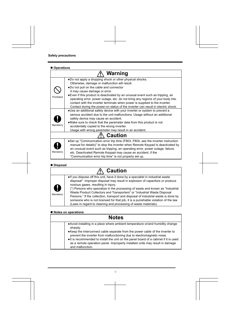 Warning, Caution | Toshiba RKP004Z User Manual | Page 6 / 36