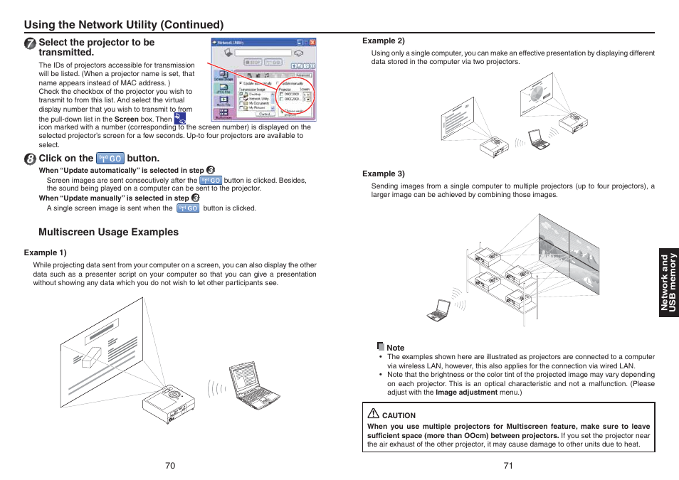 Using the network utility (continued) | Toshiba TDP-TW420 User Manual | Page 36 / 51