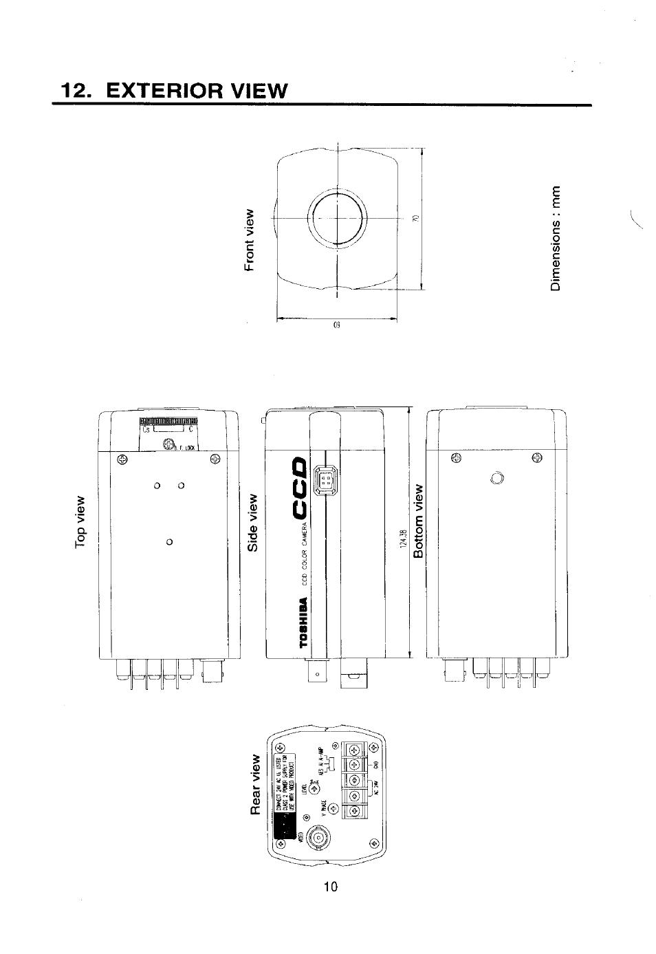 Toshiba IK-643A User Manual | Page 11 / 12
