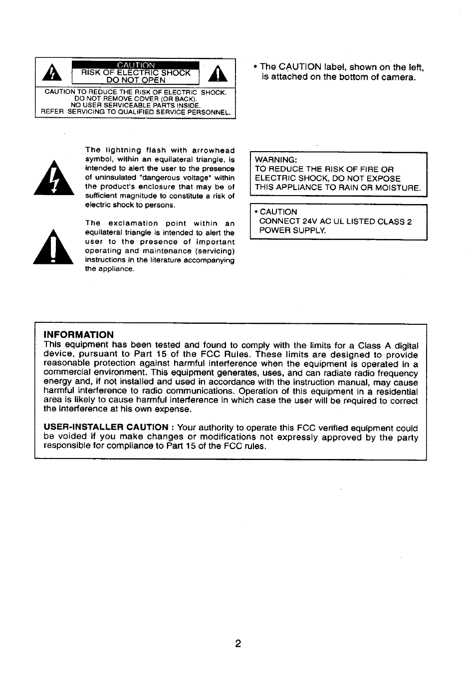 Toshiba IK-643A User Manual | Page 3 / 12