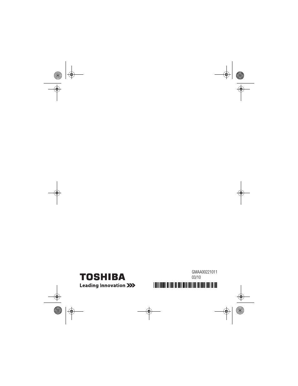 Toshiba Camileo GMAA00221011 User Manual | Page 28 / 28