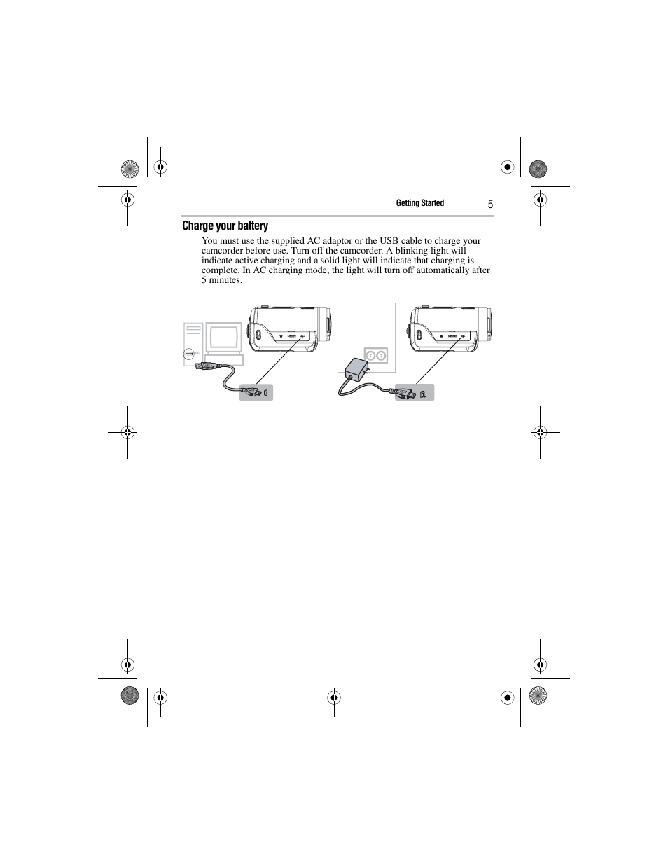 Toshiba Camileo GMAA00221011 User Manual | Page 5 / 28
