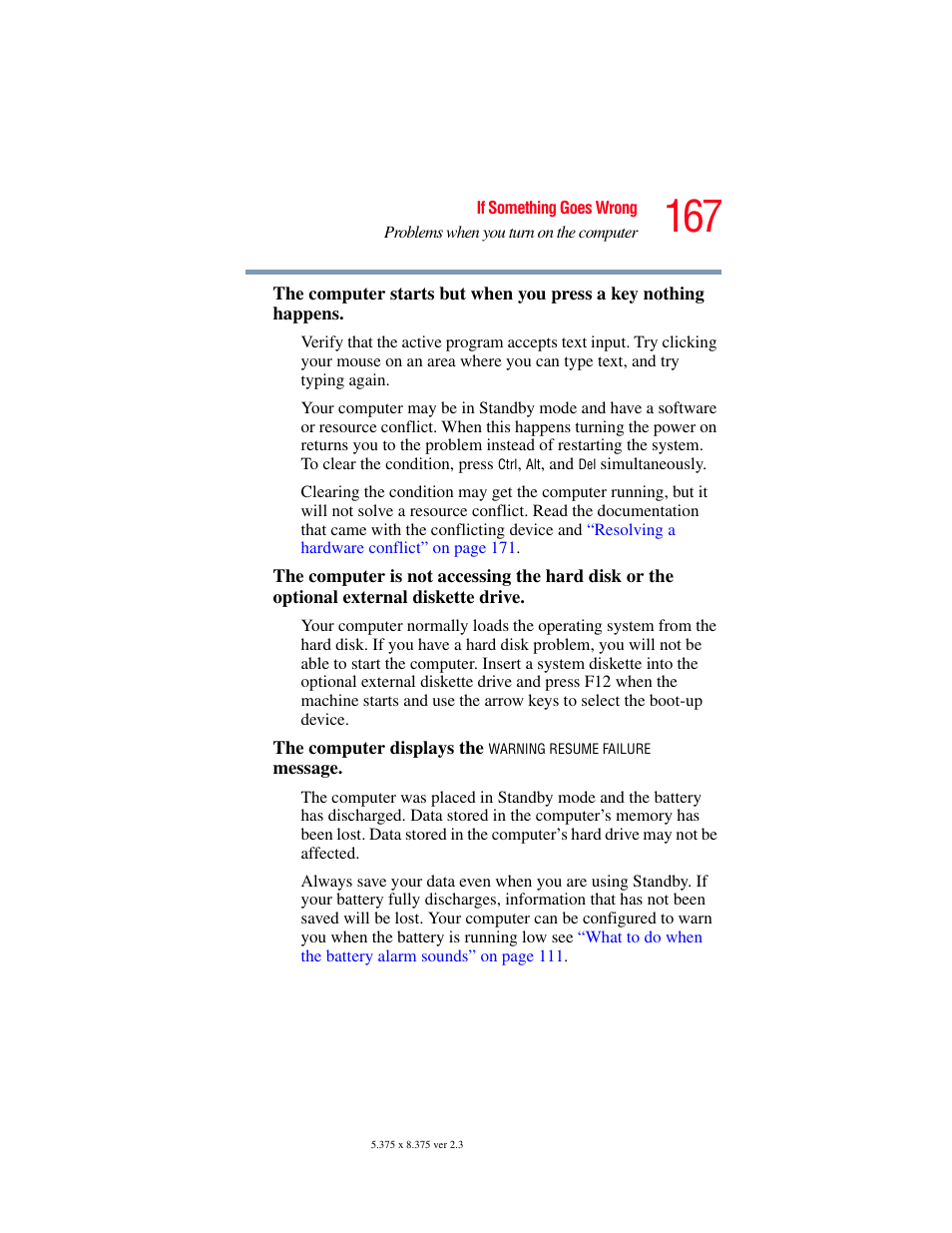 Toshiba A85 User Manual | Page 167 / 264
