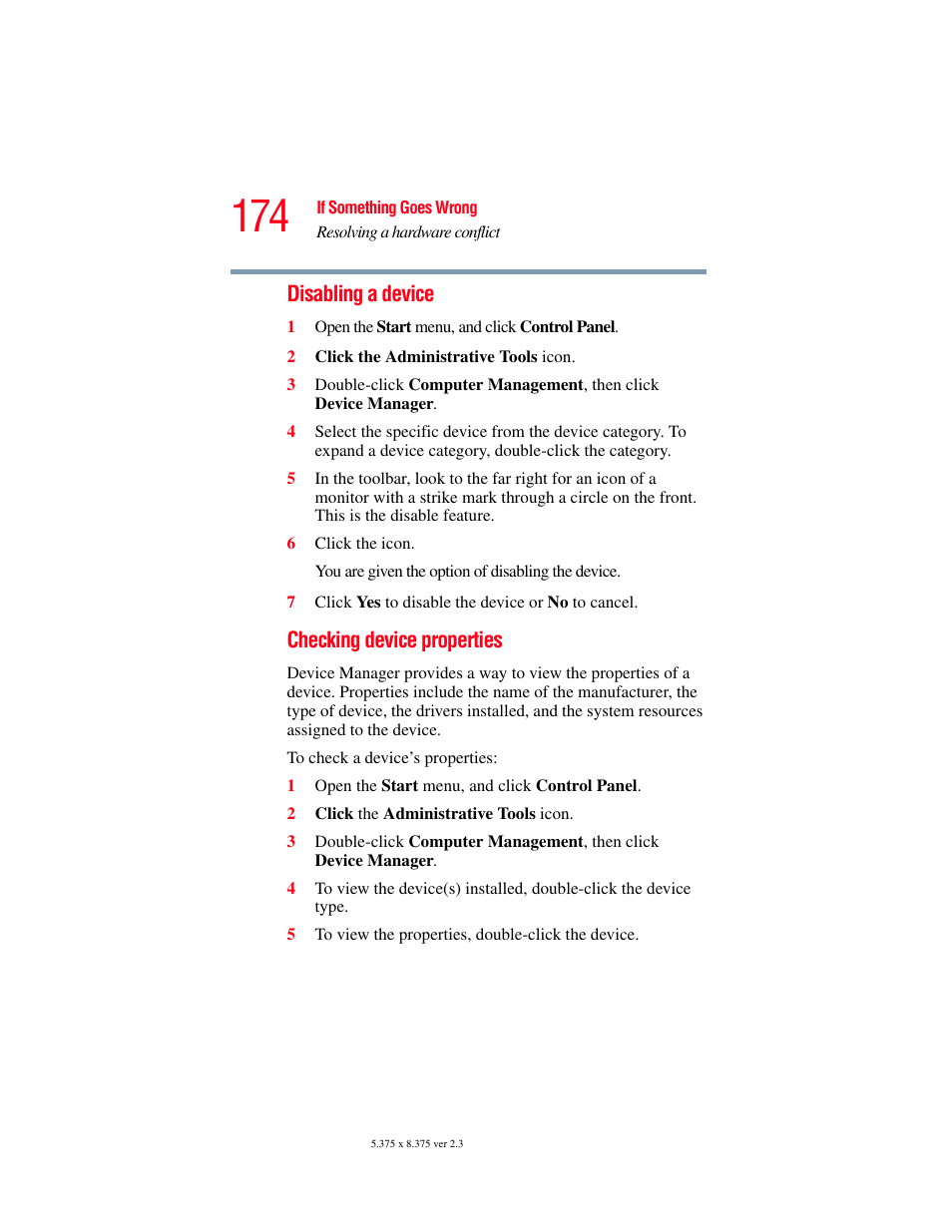 Toshiba A85 User Manual | Page 174 / 264