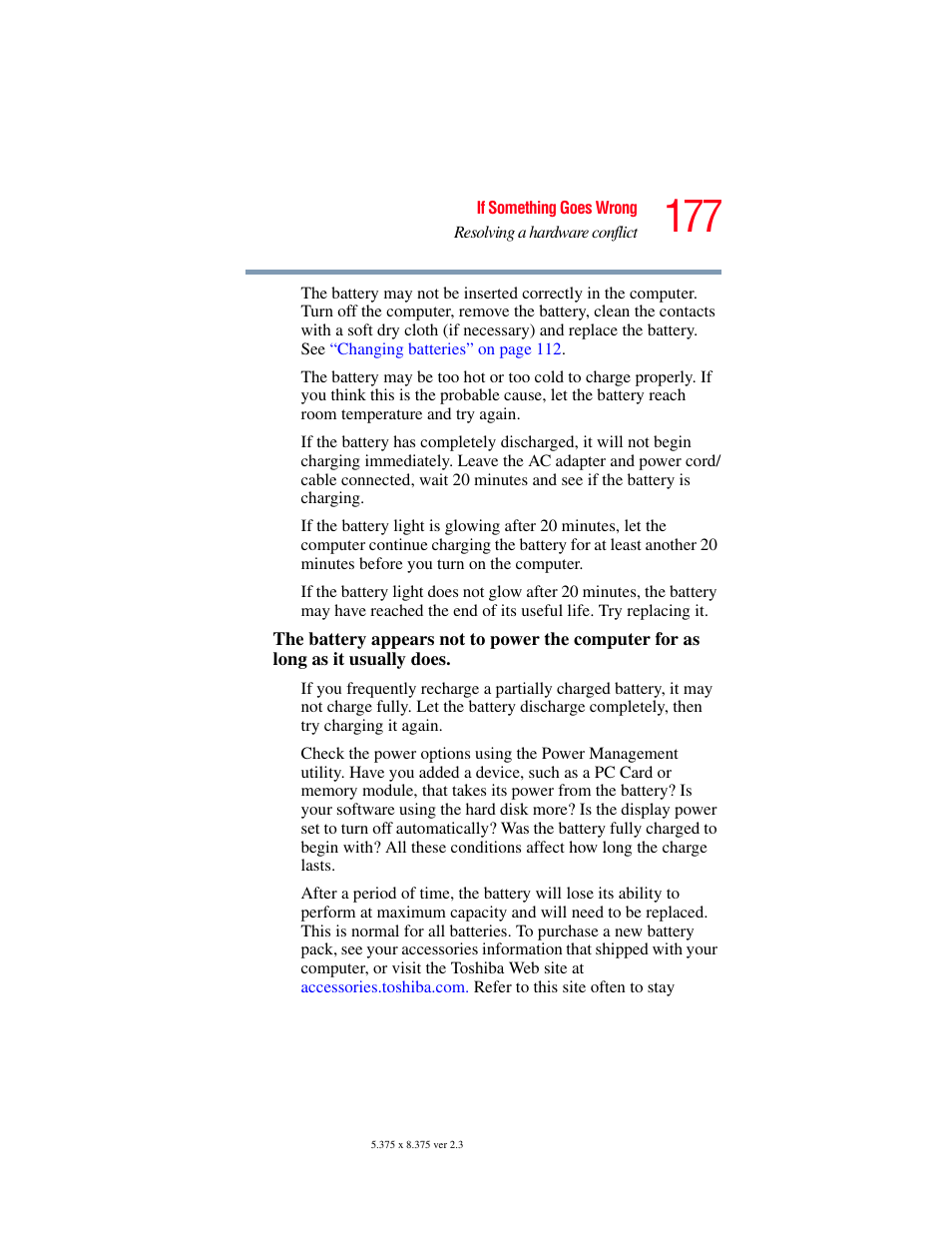 Toshiba A85 User Manual | Page 177 / 264