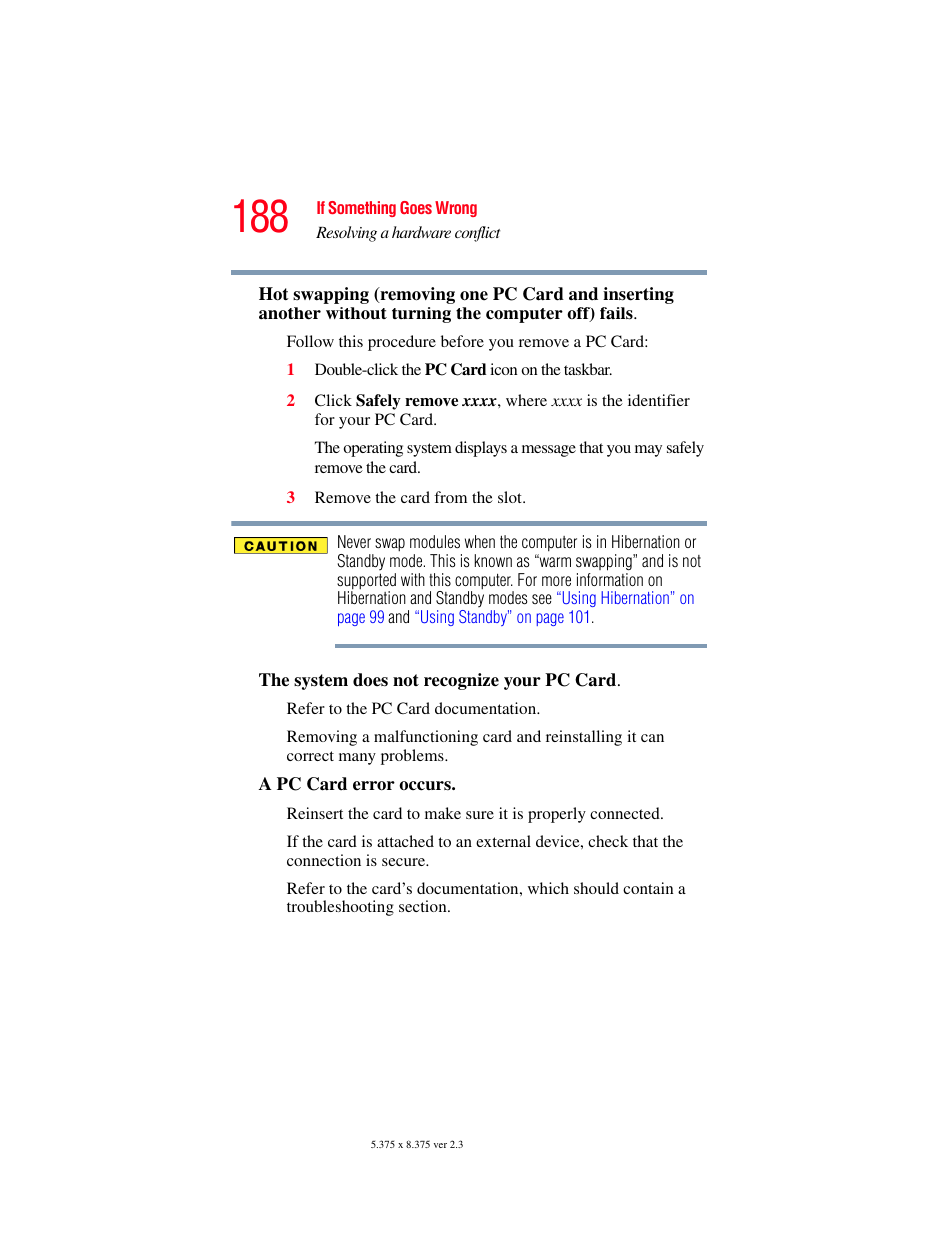 Toshiba A85 User Manual | Page 188 / 264