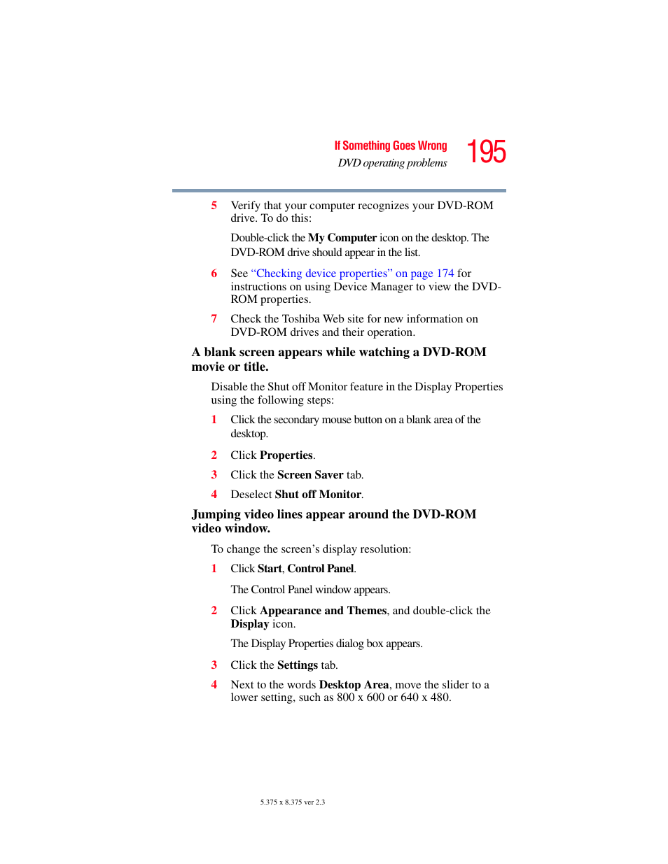 Toshiba A85 User Manual | Page 195 / 264