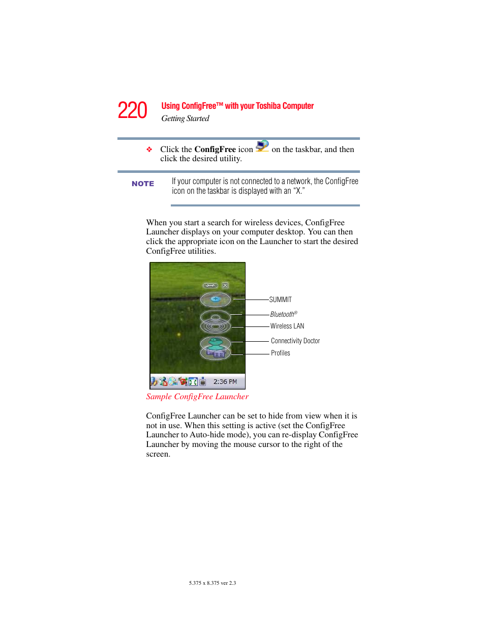Toshiba A85 User Manual | Page 220 / 264
