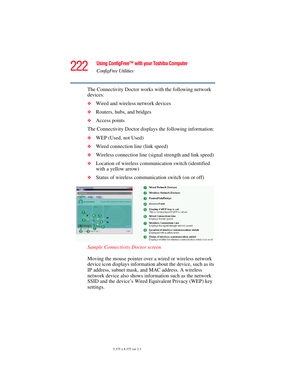 Toshiba A85 User Manual | Page 222 / 264