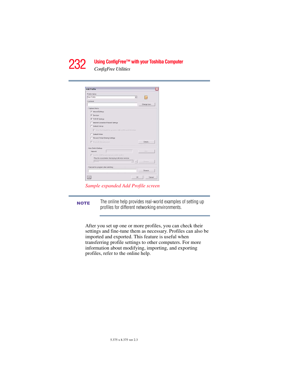 Toshiba A85 User Manual | Page 232 / 264