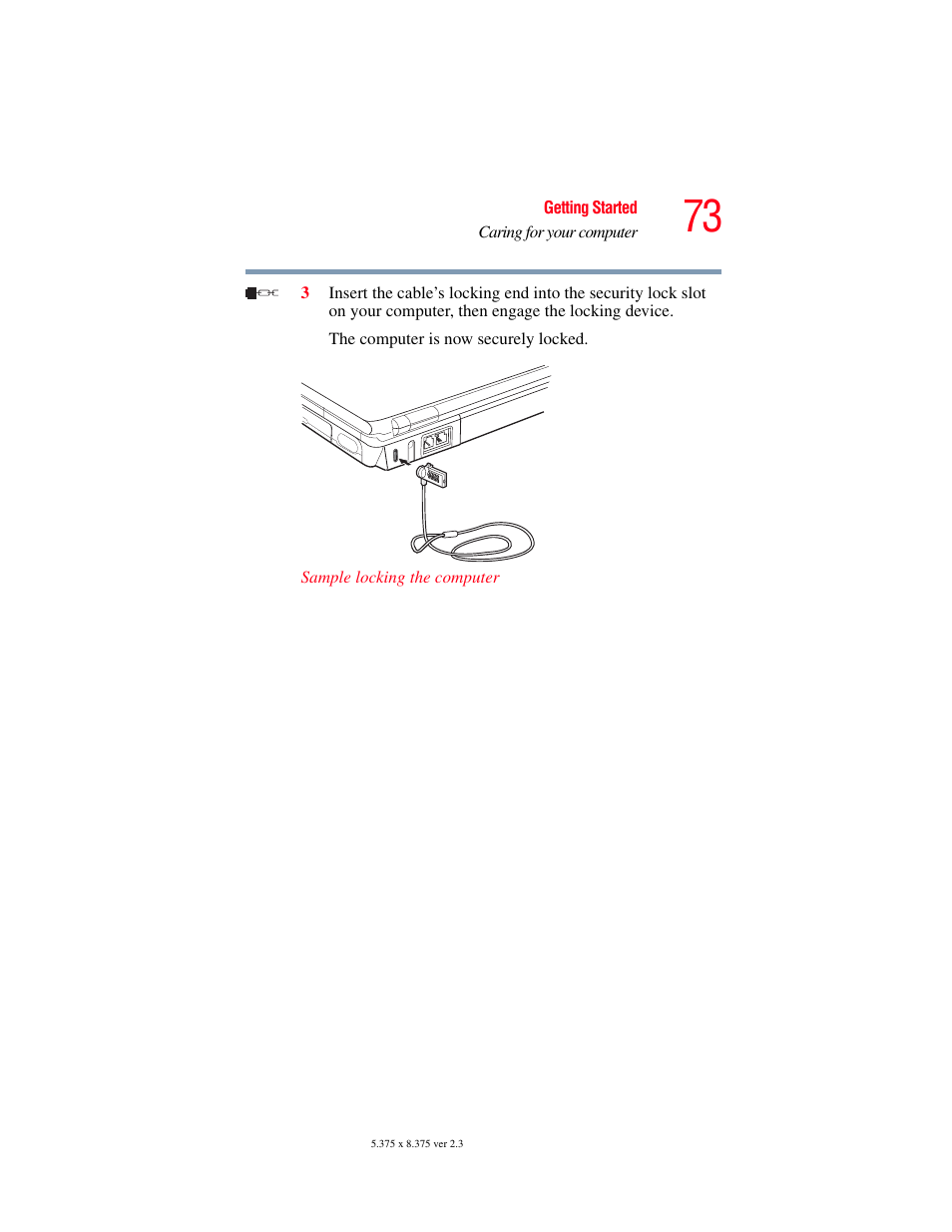 Toshiba A85 User Manual | Page 73 / 264