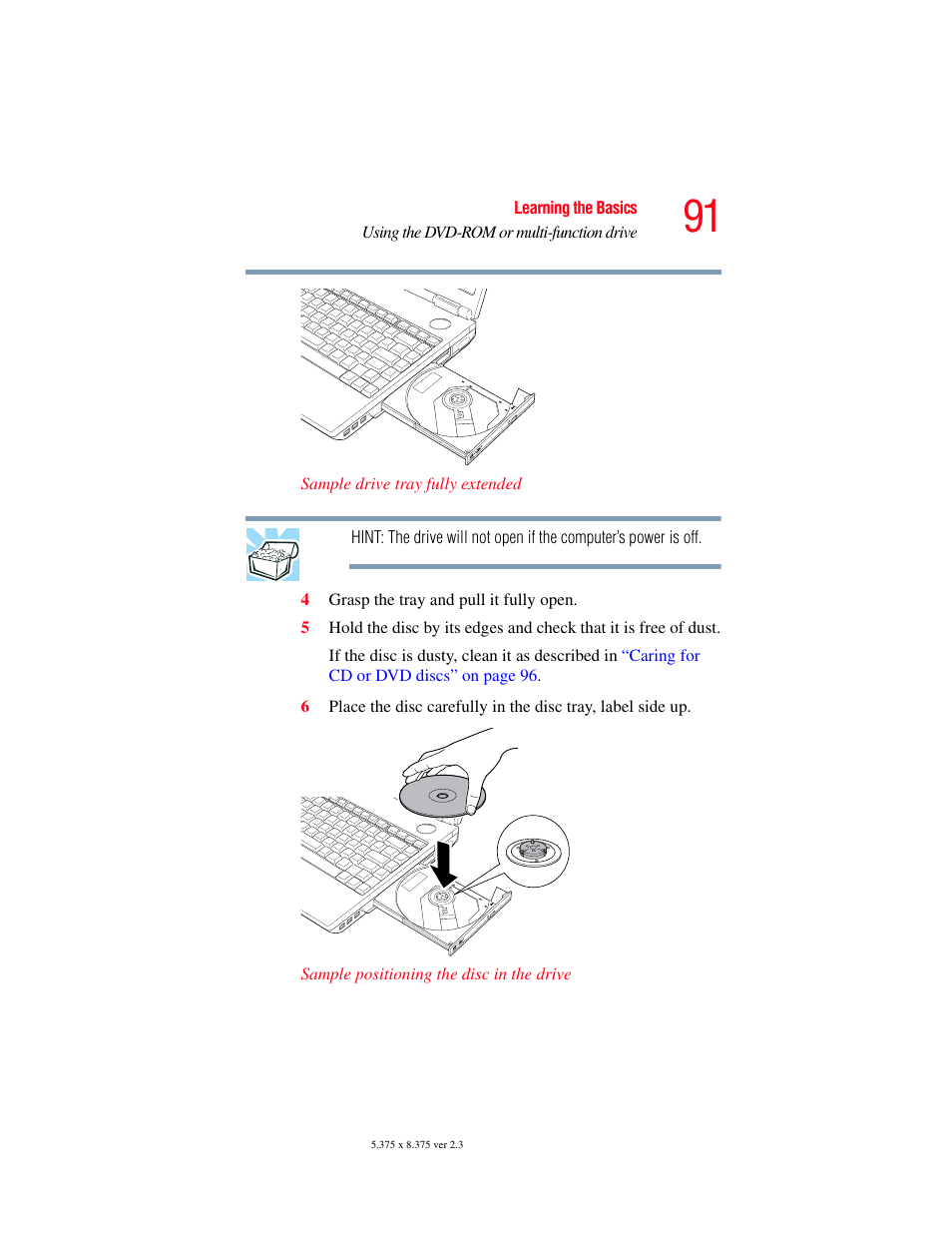 Toshiba A85 User Manual | Page 91 / 264