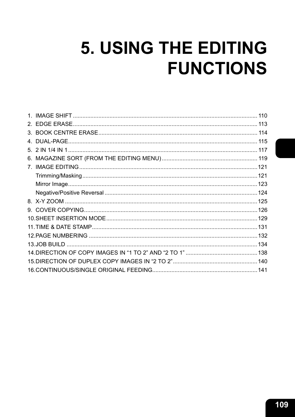 Using the editing functions | Toshiba E-STUDIO230/280 User Manual | Page 111 / 316