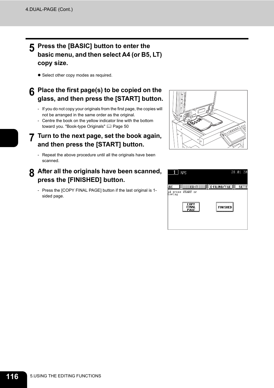 Toshiba E-STUDIO230/280 User Manual | Page 118 / 316